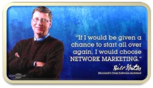 Bill gates network marketing